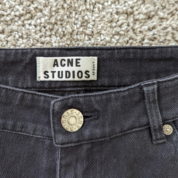 Acne Studios - SKIN 5 SILVER BLUE Pants - Picture 4 of 9